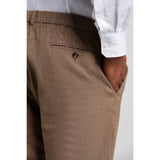 Bugatti Men's  Pleat Front Trousers in a Straight Cut
