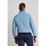 Bugatti Men's  Modern Bomber Jacket With Band Collar