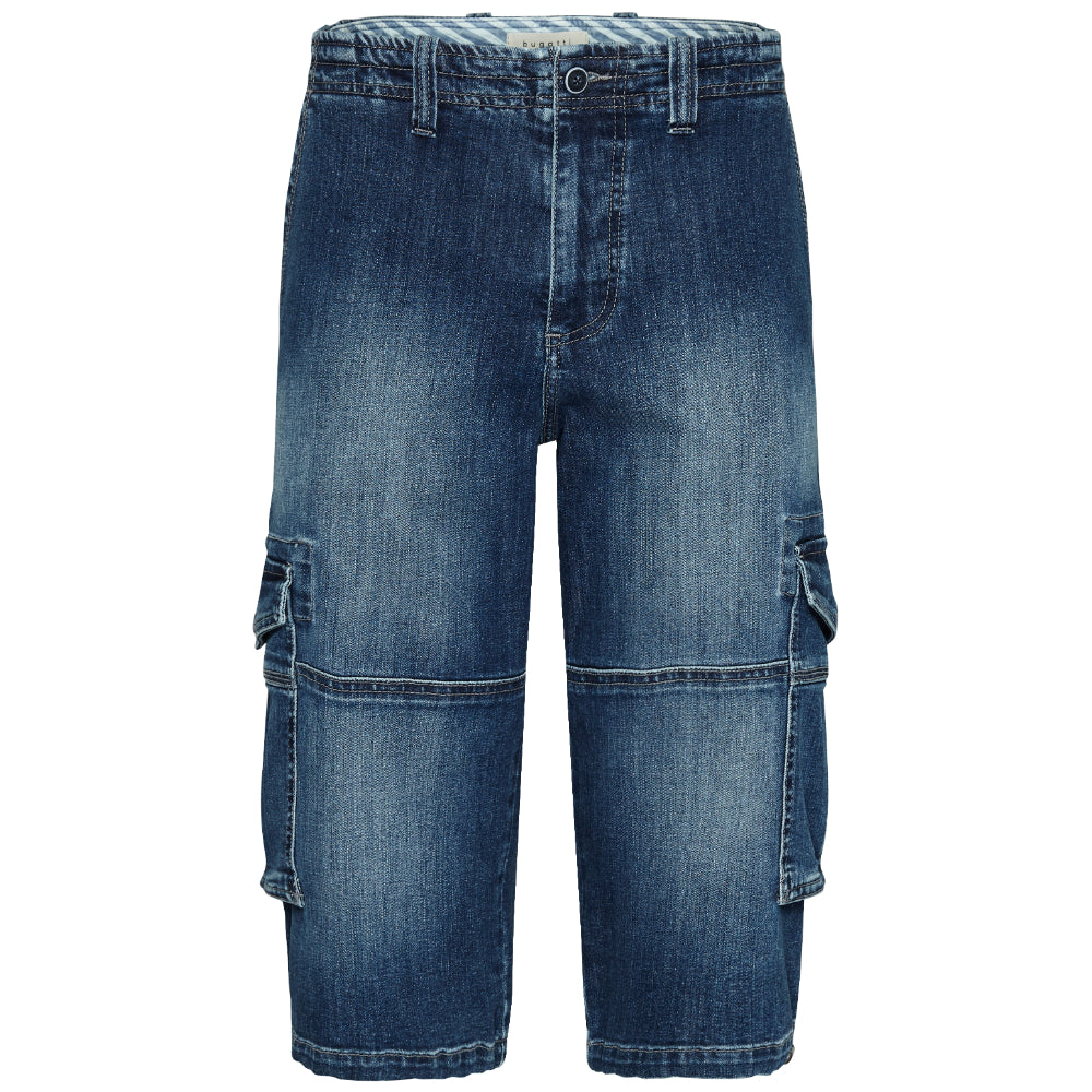 Bugatti Men's Blue Bermuda Short – Blue Salon - Main Image