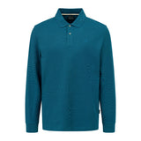 Bugatti Men's Long-Sleeve Polo Shirt