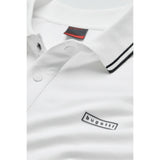 Bugatti Polo Shirt With Sporty Contrasting Stripes