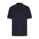 Bugatti Polo Shirt With Sporty Contrasting Stripes