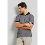 Bugatti Men's Polo Shirt in a 2-tone Look