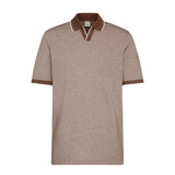 Bugatti Men's Polo Shirt in a 2-tone Look