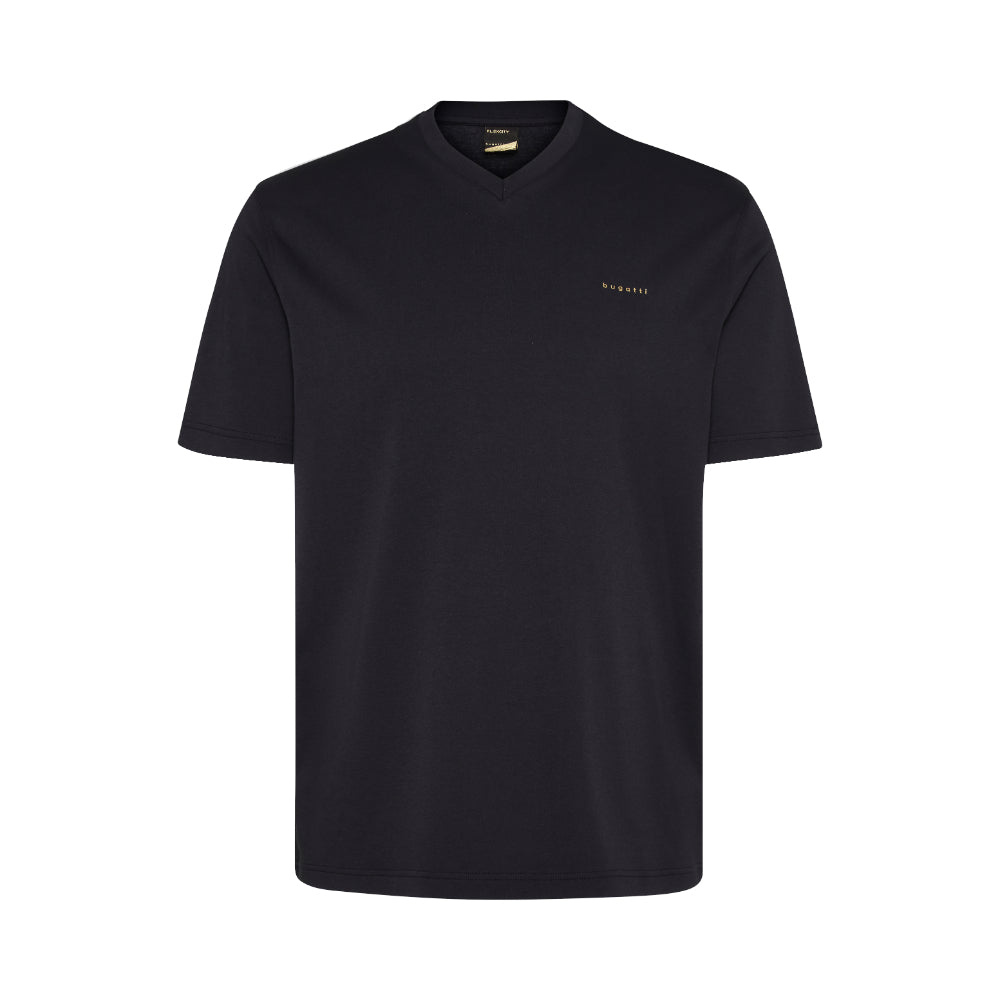 Bugatti Men's V-neck T-Shirt – Blue Salon - Main Image