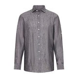 Bugatti Men's Leisure Shirt in a Linen-cotton Blend
