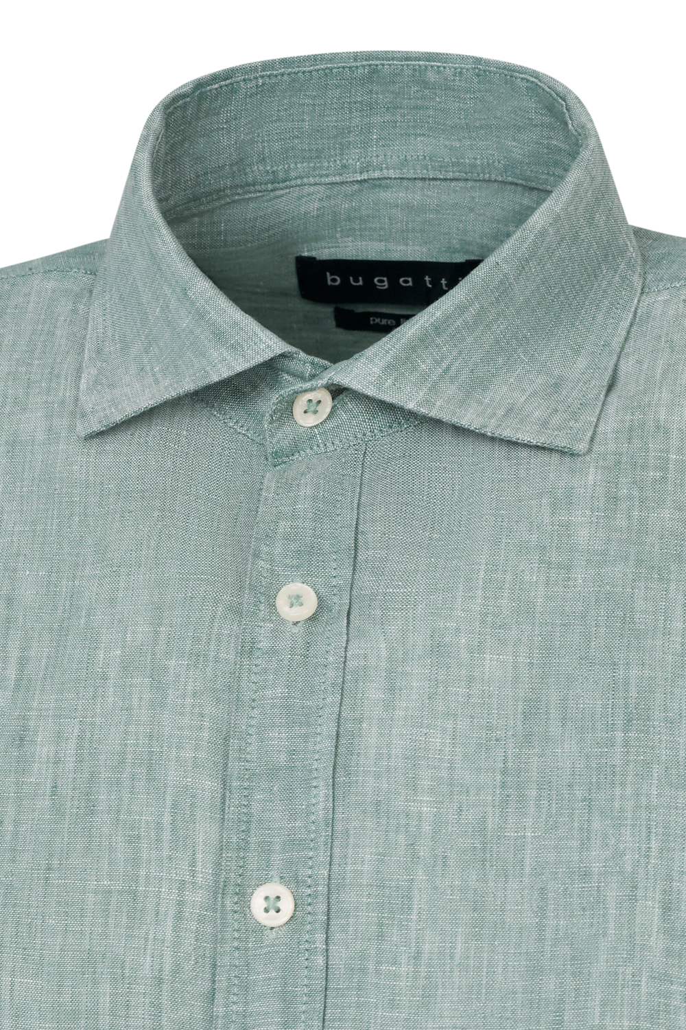 Bugatti Gents Shirt Bottle-Green | All Clothing | departure-to-desk | Men | Men Shirts | Mens | new-season-2025 Bugatti Gents Shirt Bottle-Green | All Clothing | departure-to-desk | Men | Men Shirts | Mens | new-season-2025