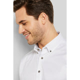 Bugatti Men's Long-sleeved Shirt  With Button-down Collar