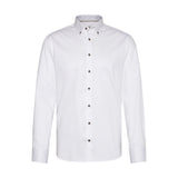Bugatti Men's Long-sleeved Shirt  With Button-down Collar