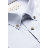 Bugatti Long-sleeved Shirt With Button-down Collar