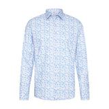 Bugatti Men's Blue Casual Shirt