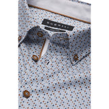 Bugatti Men's Abstract Patterned Long-Sleeve Shirt