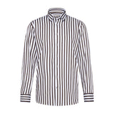 Bugatti Men's Brown Casual Shirt