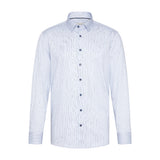 Bugatti Men's Casual Light Blue Shirt