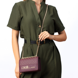 Class Cavalli SIENA Ladies, Crossbody Bag , Burgundy
