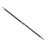 Cerruti 1881 Venezio Men's Navy Leather Bracelet with Stainless Steel Detail