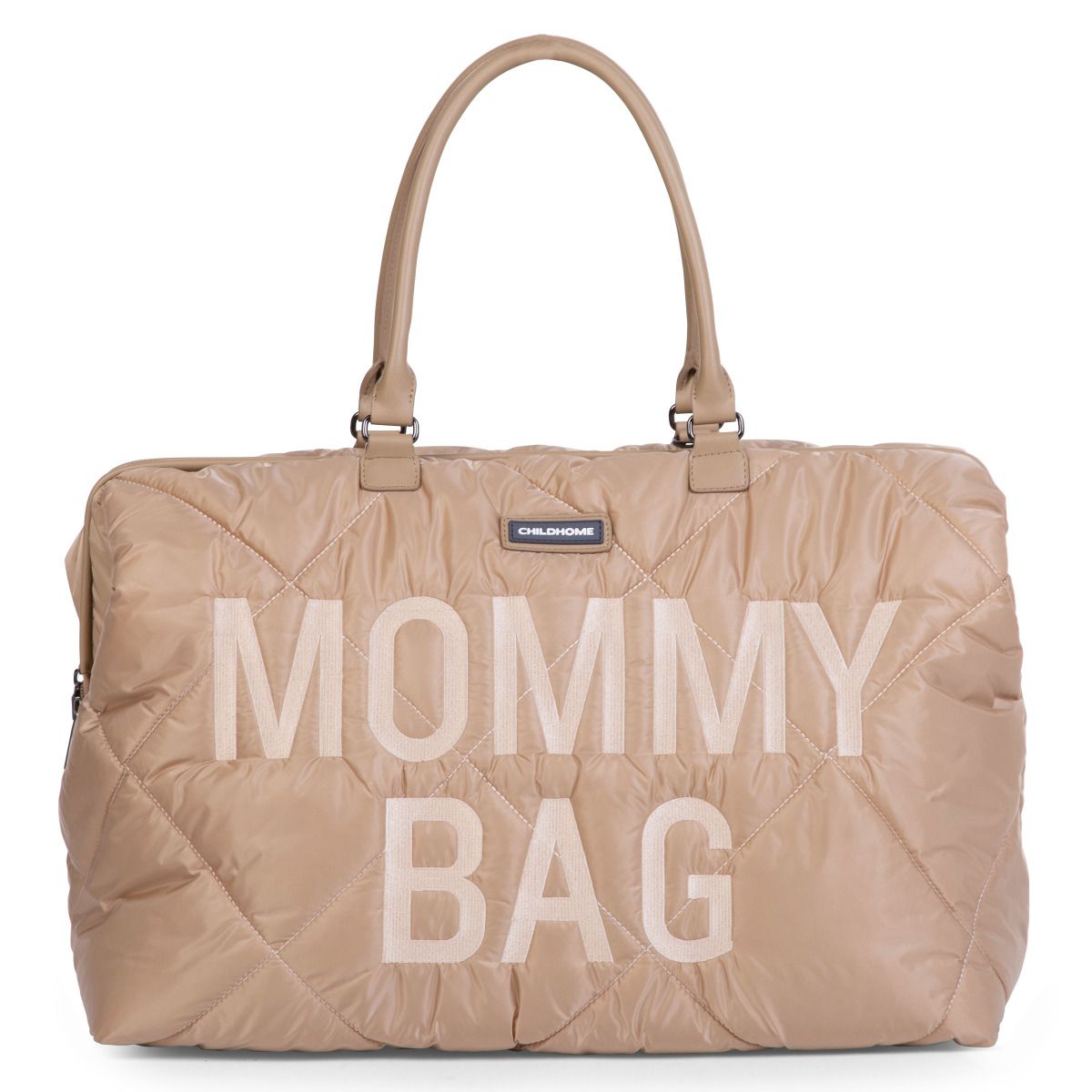 Childhome Kids New Born Mommy Beige Changing Bag Puffered | Changing Bag | Disposable Changing Mat | New Born | New Born Boy (0M - 9M) | New Born Boy Changing Bag | New Born Changing Bag | New Born Girl (0M - 9M) | New Born Girl Changing Bag
