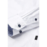Bugatti Men's Cotton White Shirt