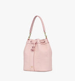 MCM Women's Dessau Drawstring Shoulder Bag in Maxi Monogram Leather