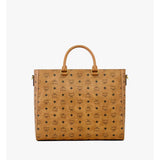 MCM Diamond E/W Tote in Visetos