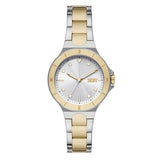 DKNY Chambers Ladies Two-Tone Stainless Steel Watch