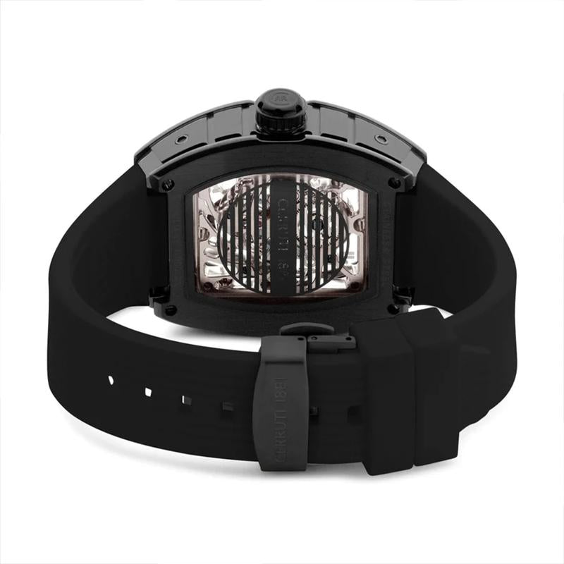 Cerruti 1881 Ovaro Men's Black Silicon Strap Watch | Fashion Watches | Father's day | GCC | Men | Mens | Mens Watches | Watches Cerruti 1881 Ovaro Men's Black Silicon Strap Watch | Fashion Watches | Father's day | GCC | Men | Mens | Mens Watches | Watches