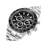 Cerruti 1881 Turchino Gents Chronograph Black Dial Stainless Steel Silver Watch