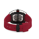 Cerruti 1881 Ovaro Men's Red Silicon Strap Watch