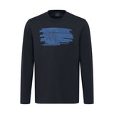 Bugatti Men's Printed Long Sleeve T-shirt