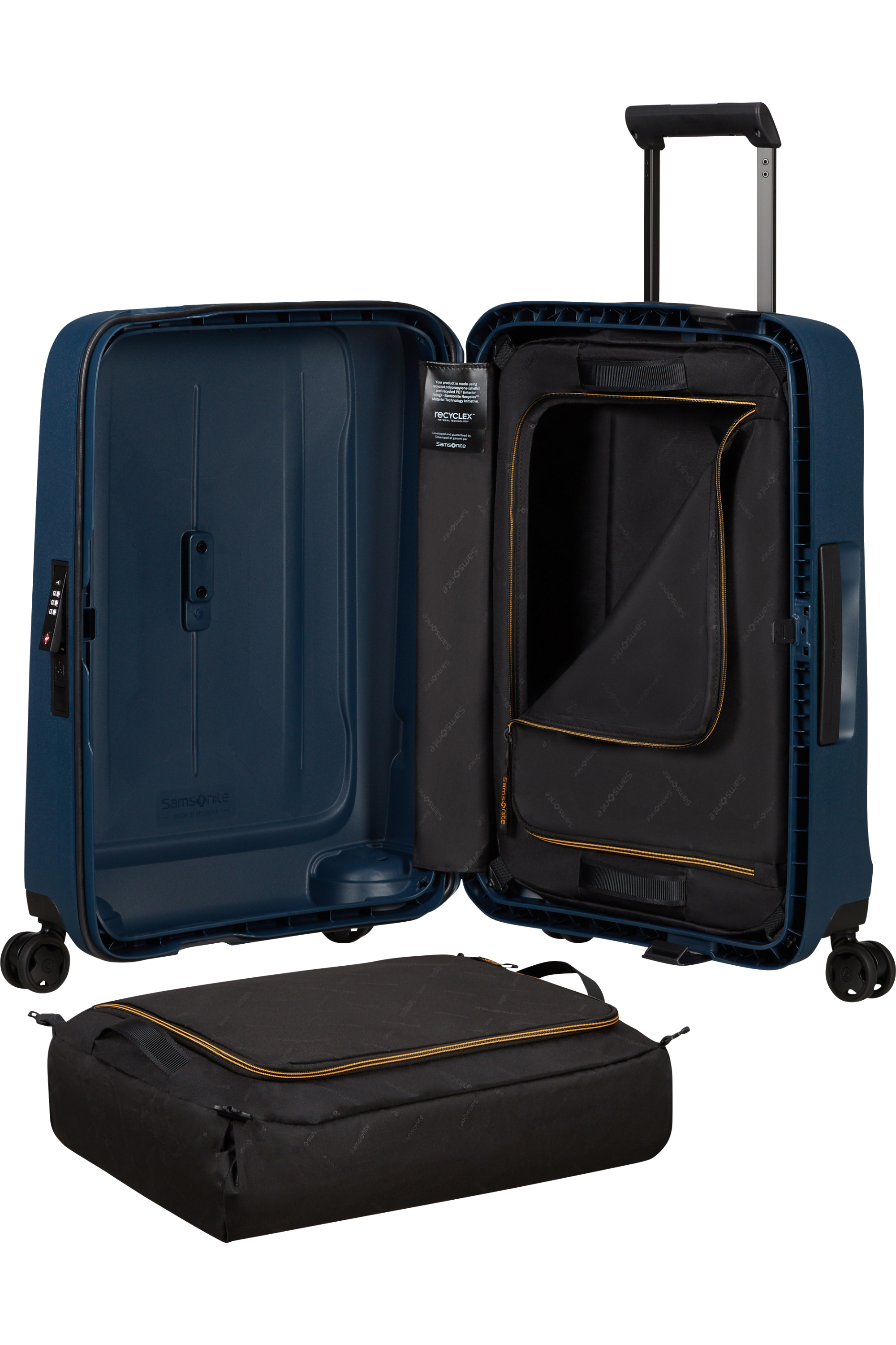 Samsonite ESSENS Spinner Midnight Blue Luggage