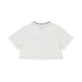 Eleventy Girl's White T-shirt for your girl back view side.