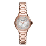 Emporio Armani Ladies Rose Gold Stainless Steel Watch