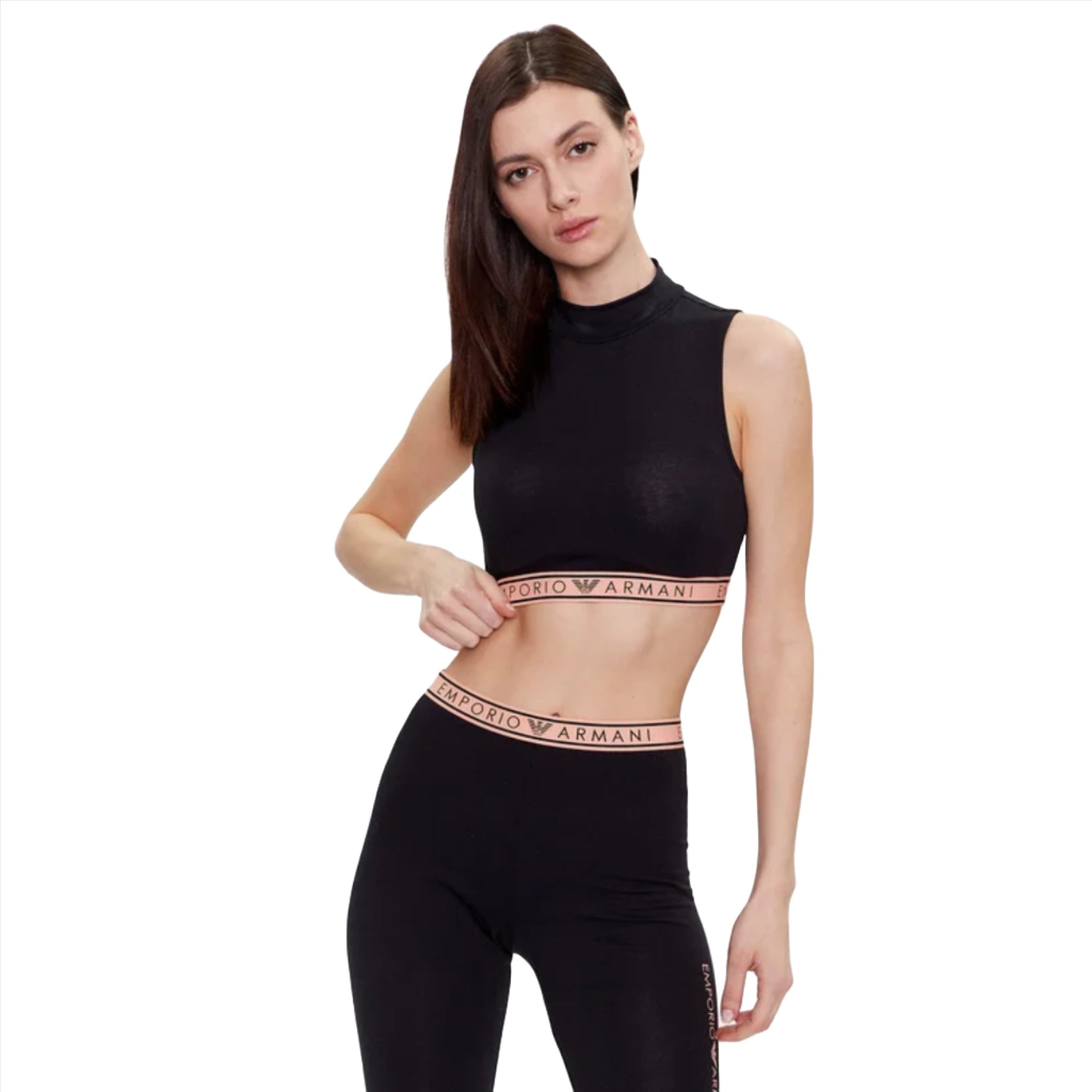 Emporio Armani Women's Crop Top | All Lingerie | Lingerie | Nightdresses | Our Exclusives Emporio Armani Women's Crop Top | All Lingerie | Lingerie | Nightdresses | Our Exclusives
