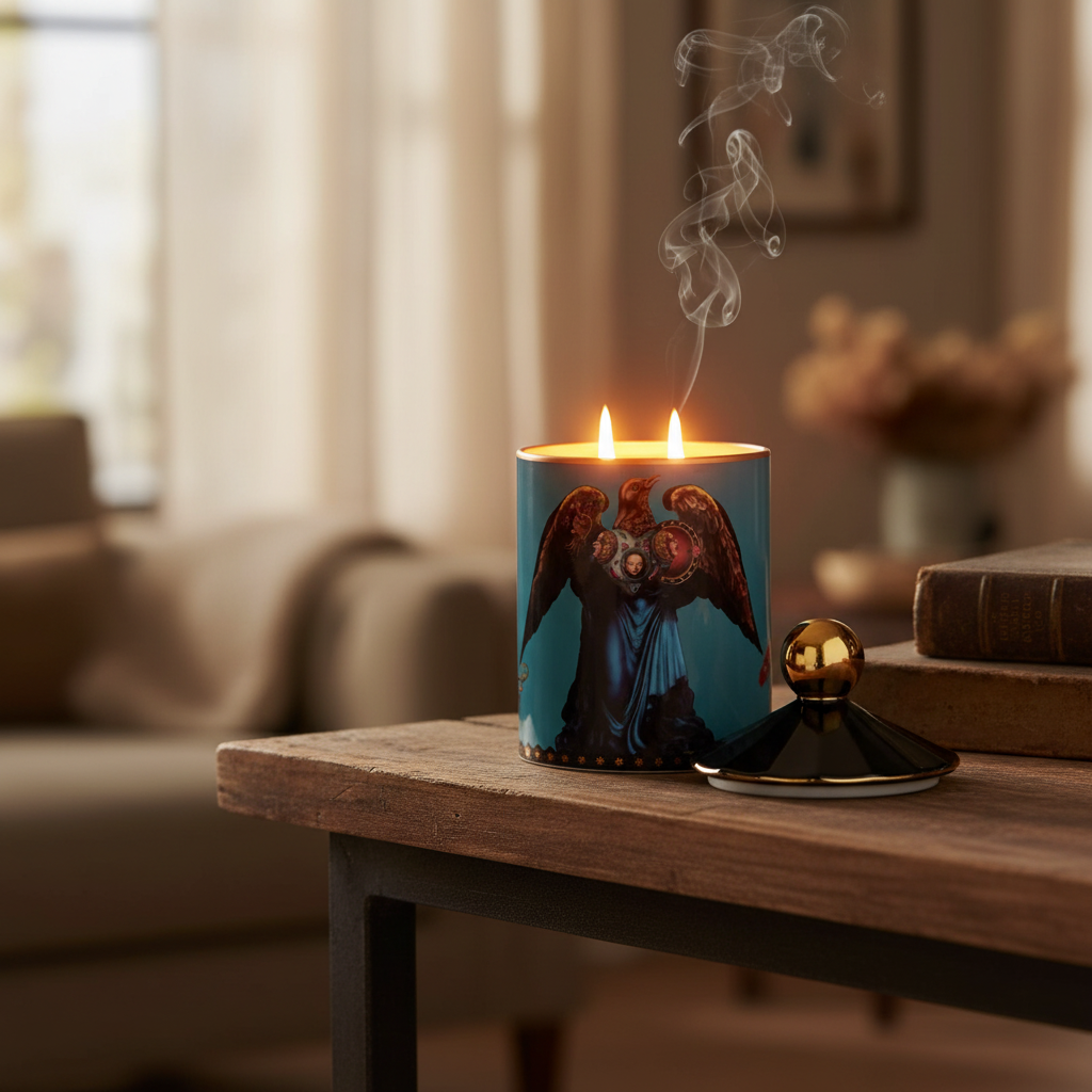 Candlelight, Warm Scent and Softly Layered Atmosphere
