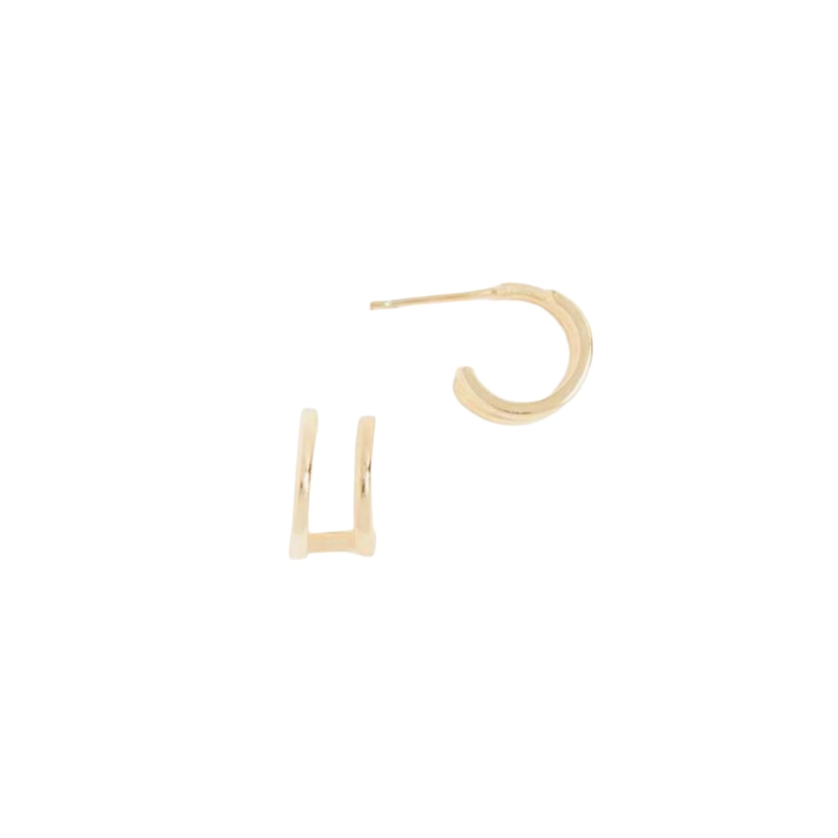 Shashi Erin Hoop Earring, Vermeil on Sterling Silver | Fashion Jewellery | Women | Women Earrings | Womens Shashi Erin Hoop Earring, Vermeil on Sterling Silver | Fashion Jewellery | Women | Women Earrings | Womens