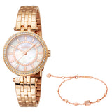 Esprit Cora Rose Gold Women’s Watch with Mother-of-Pearl Dial & Crystal Bezel – Shop Now Online