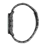 Esprit Leo III Gents Green Dial Black Stainless Steel Watch