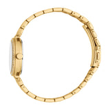 Esprit Cora Ladies Silver Dial Gold Tone Watch