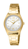 Esprit Uma S Women’s Gold-Tone Watch with Crystal Hour Markers