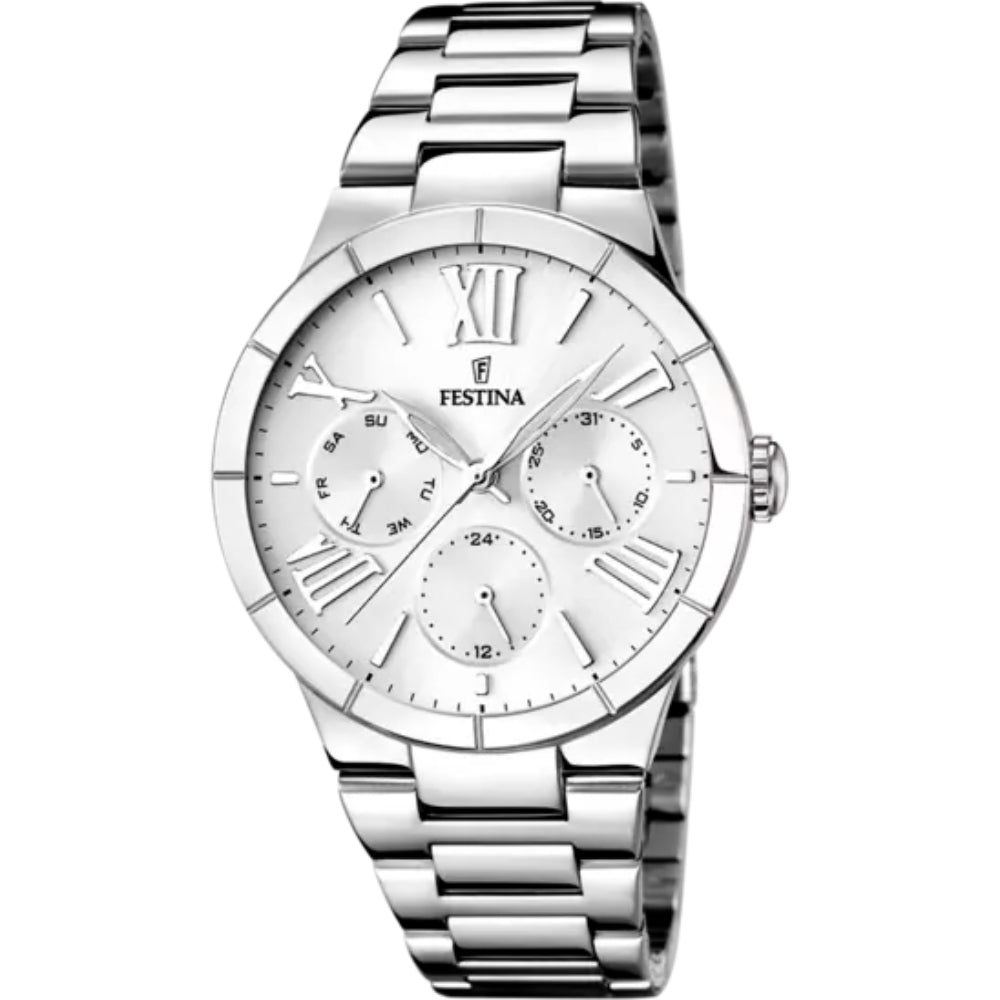 Festina Boyfriend Women's White Dial Watch | Fashion Watches | GCC | Watches | Women | Womens | Womens Watches Festina Boyfriend Women's White Dial Watch | Fashion Watches | GCC | Watches | Women | Womens | Womens Watches