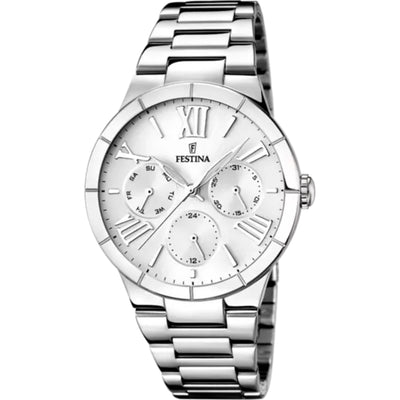 Festina Boyfriend Women's White Dial Watch