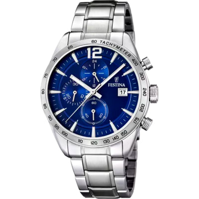 Festina Men's Chrono Blue Dial Watch