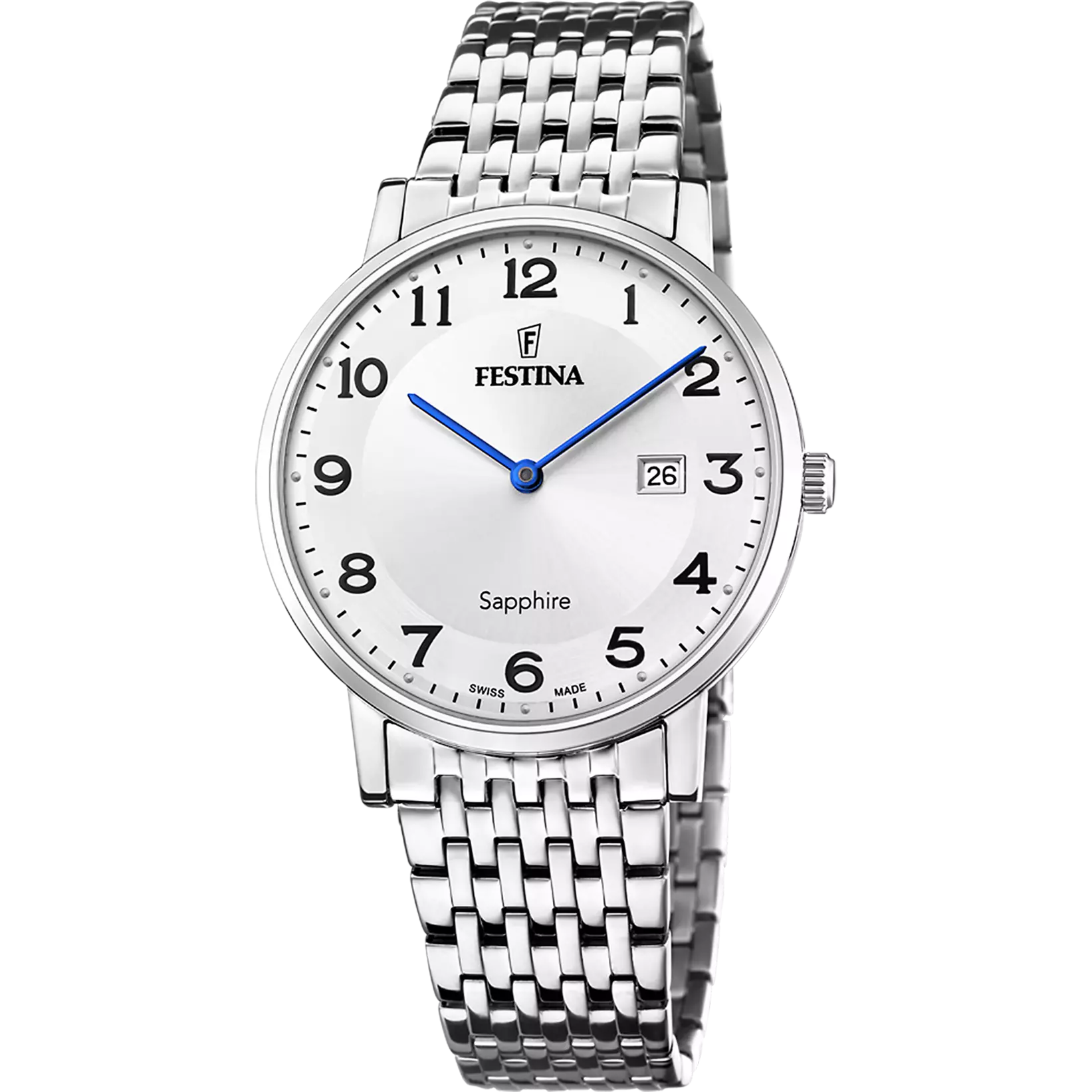 Festina Men's Grey Dial Silver 316L Stainless Steel Watch | Fashion Watches | GCC | Men | Mens | Mens Watches Festina Men's Grey Dial Silver 316L Stainless Steel Watch | Fashion Watches | GCC | Men | Mens | Mens Watches
