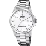 Festina Classic Men's Silver Dial Stainless Steel Watch