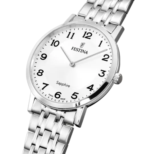 Festina Swiss Made Gents White Dial Stainless Steel Watch | Fashion Watches | GCC | Men | Mens | Mens Watches | scat: Fashion Timepieces | Scat: New In Mens Watches | Watch | Watches Festina Swiss Made Gents White Dial Stainless Steel Watch | Fashion Watches | GCC | Men | Mens | Mens Watches | scat: Fashion Timepieces | Scat: New In Mens Watches | Watch | Watches