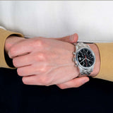 Festina Timeless Chronograph Men's Black Dial Stainless Steel Watch