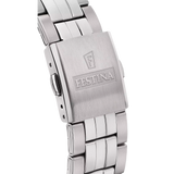 Festina Classics Men's Blue Dial Stainless Steel Watch