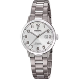 Festina Titanium Ladies Silver Dial Titanium Strap Watch