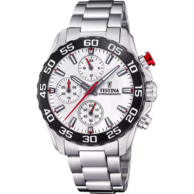 Festina Junior Collection Children's White Dial Stainless Steel Watch