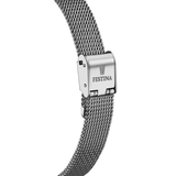 Festina Mademoiselle Ladies Aquamarine Dial Mesh Stainless Steel Brecelet Watch 